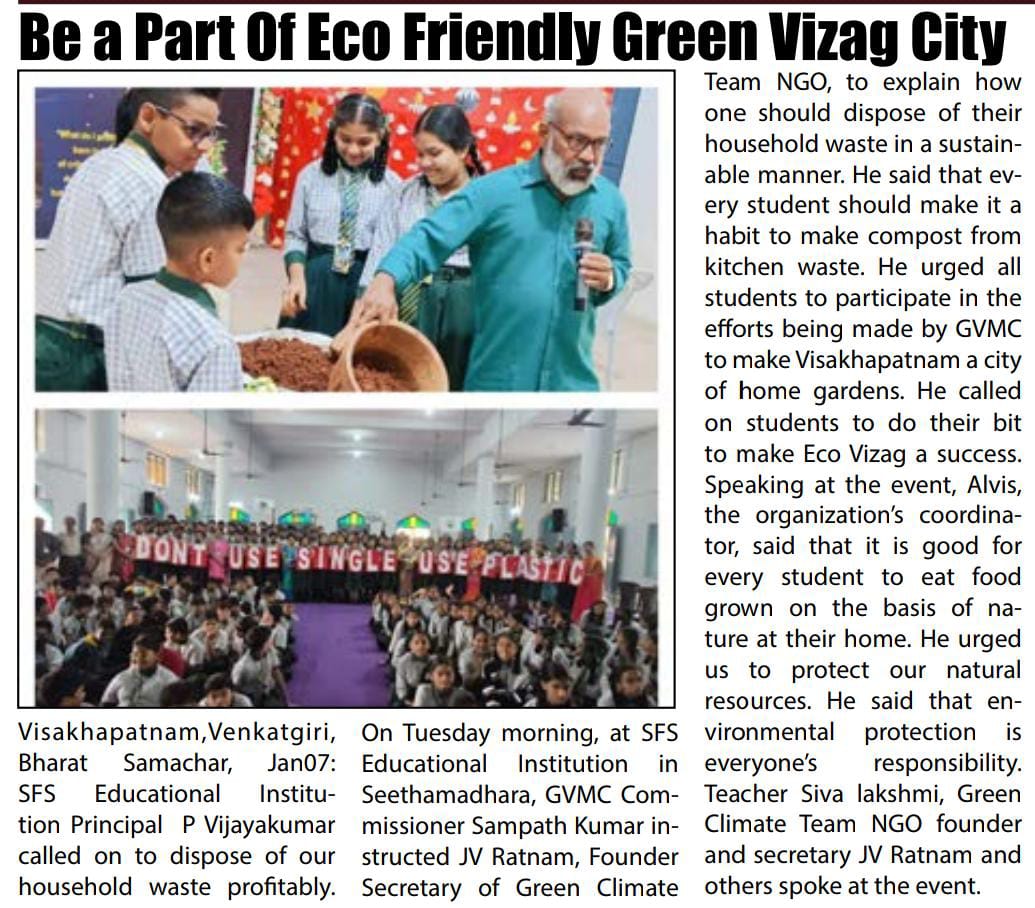 Training on compost preparation